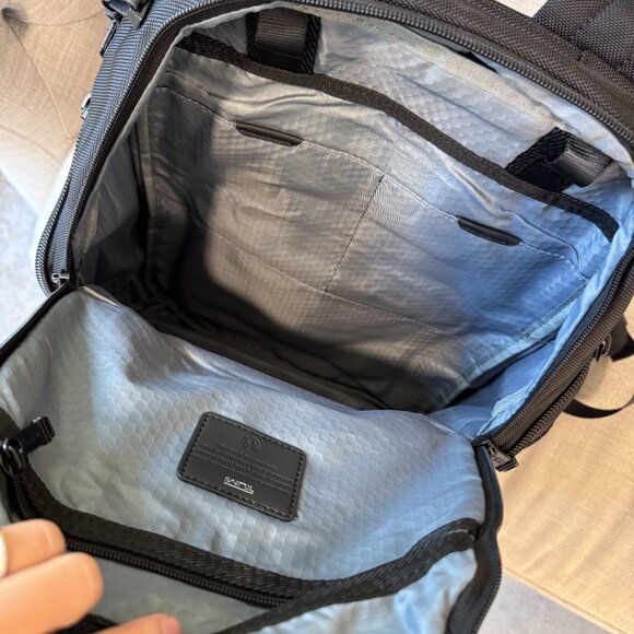 Tumi men’s black Alpha bravo search backpack - Picture 6 of 8